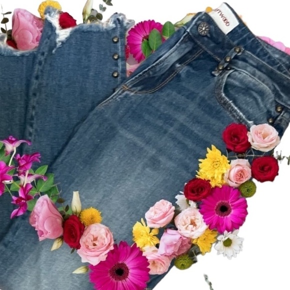 Driftwood jeans Fringe studded skinny leg Women’s Denim - Picture 8 of 10